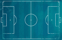 Young 223 - Boisko piłkarskie , Murawa , niebieski , Sport